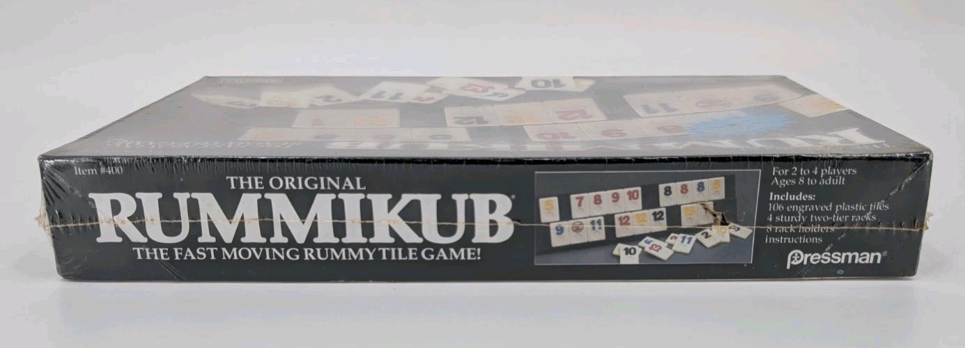 The Original Rummikub – 1990 Edition – NEW SEALED – Fast Moving Rummy Title Game