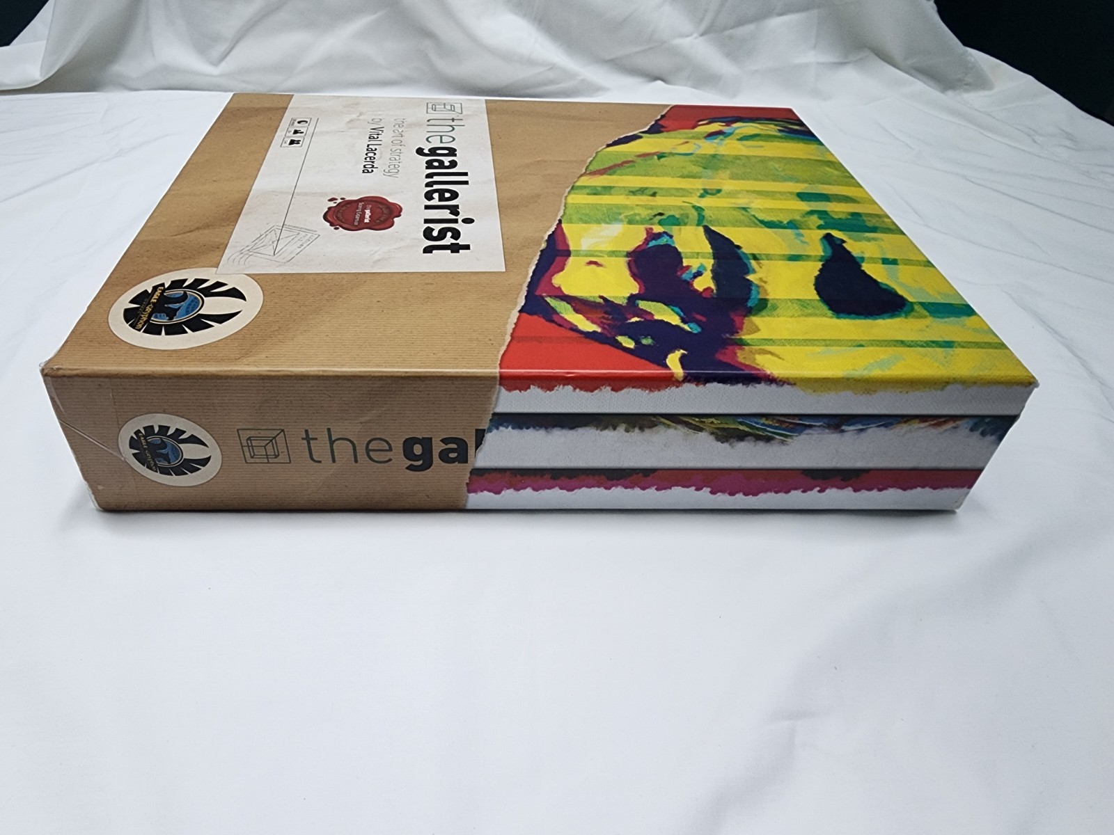 The Gallerist Strategy Board Game Vital Lacerde Eagle-Gryphon Games COMPLETE