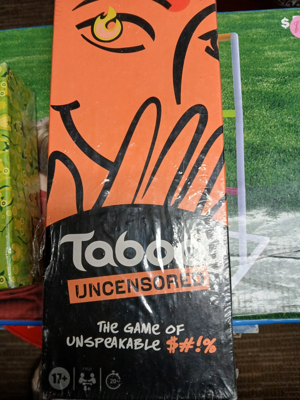 Hasbro Gaming Taboo Uncensored Board Game for Adults Only Ages 17+ 4+ Player