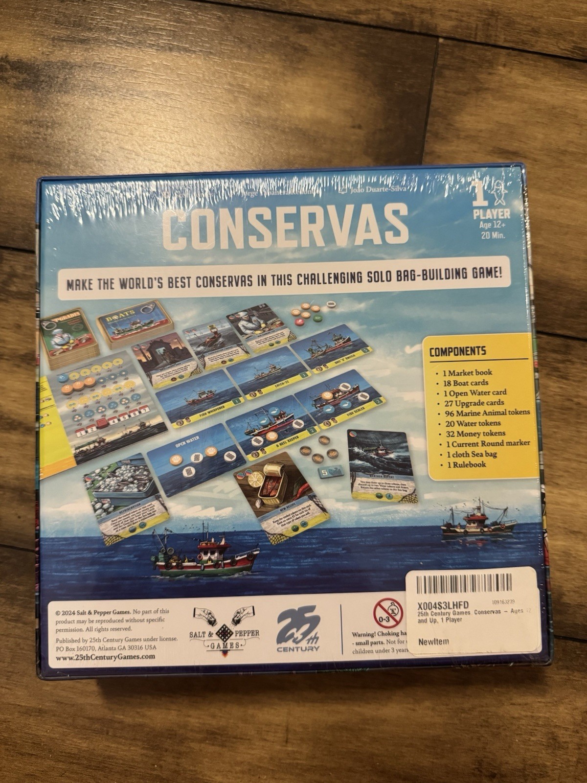 Conservas (25th Century Games) Card Game – Sealed