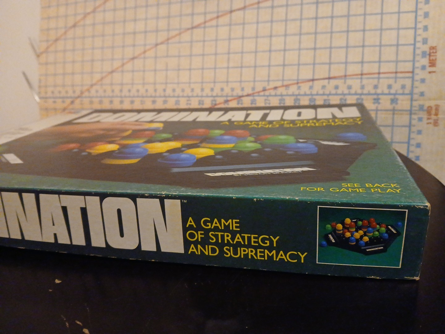 Domination Board Game by Milton Bradley 1982