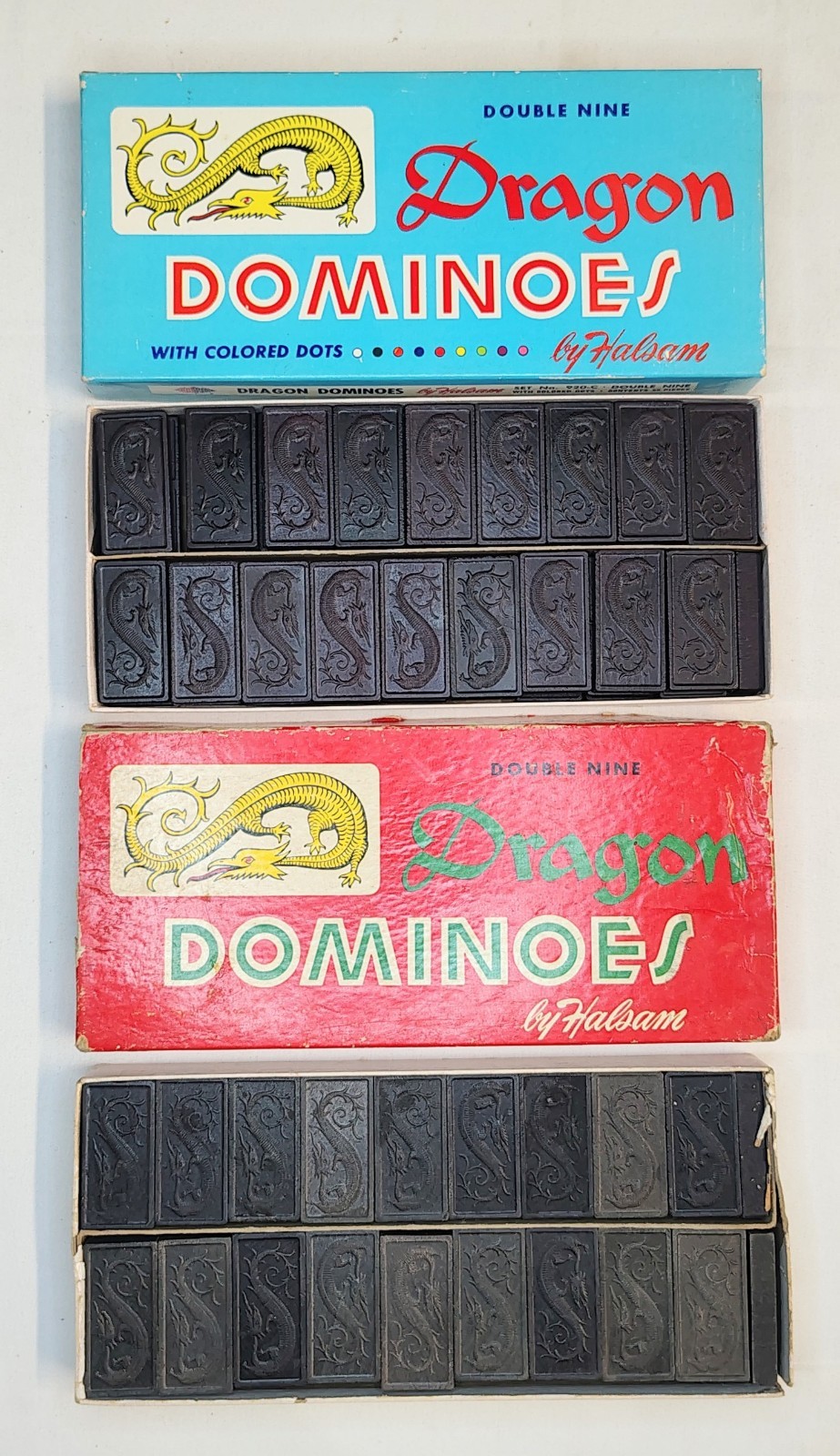 Vintage Domino Sets, Poker Chips, Playing Card Decks