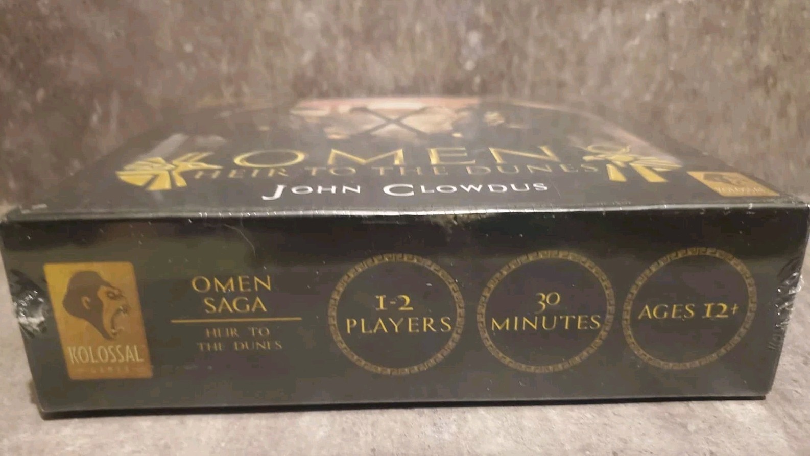 Kolossal Board Game Omen – Heir to the Dunes – John Clowdus…Sealed! Free Ship!