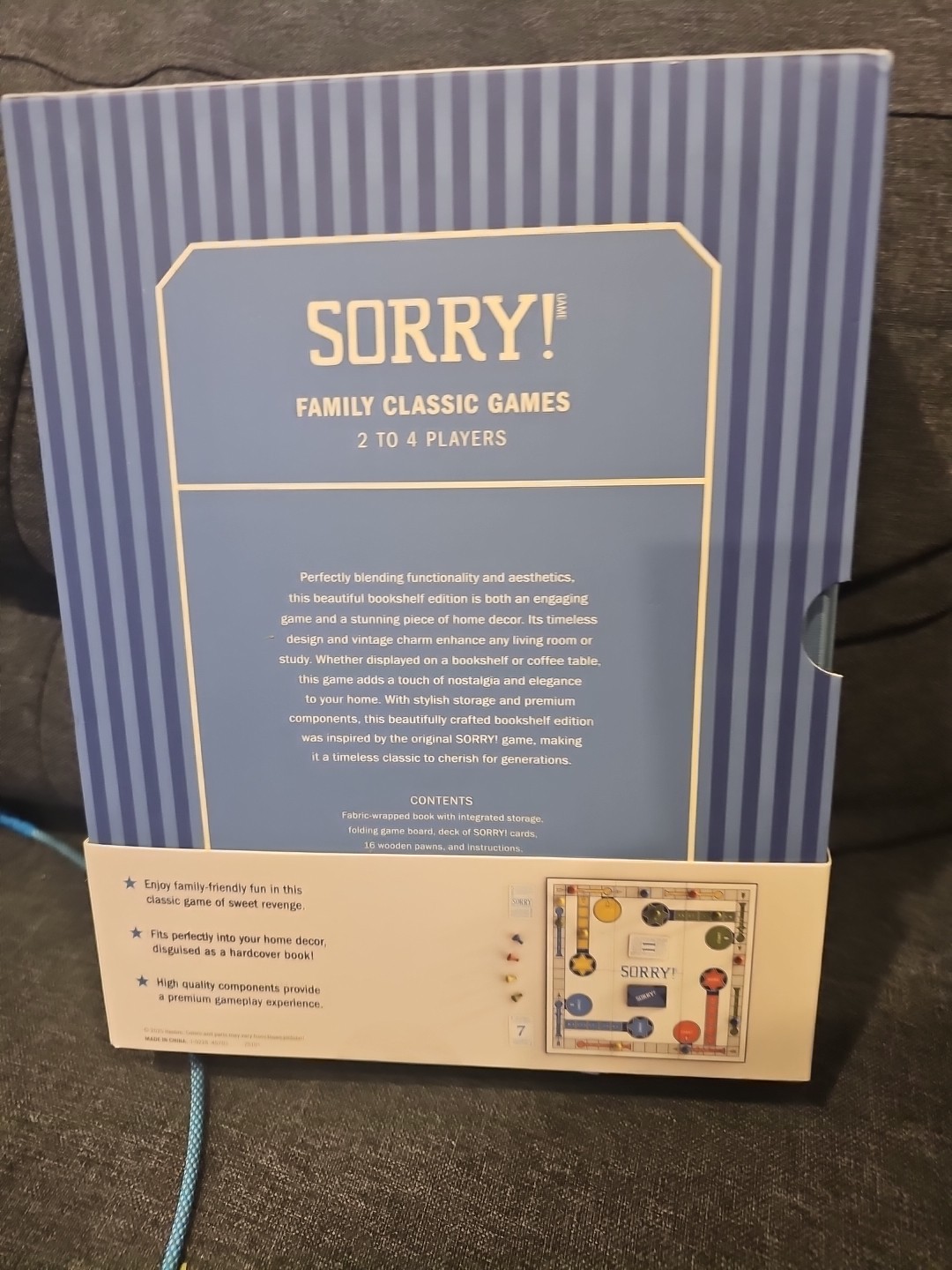 Sorry!Family Classic Board Game Bookshelf Edition By Hearth & Hand With Magnolia