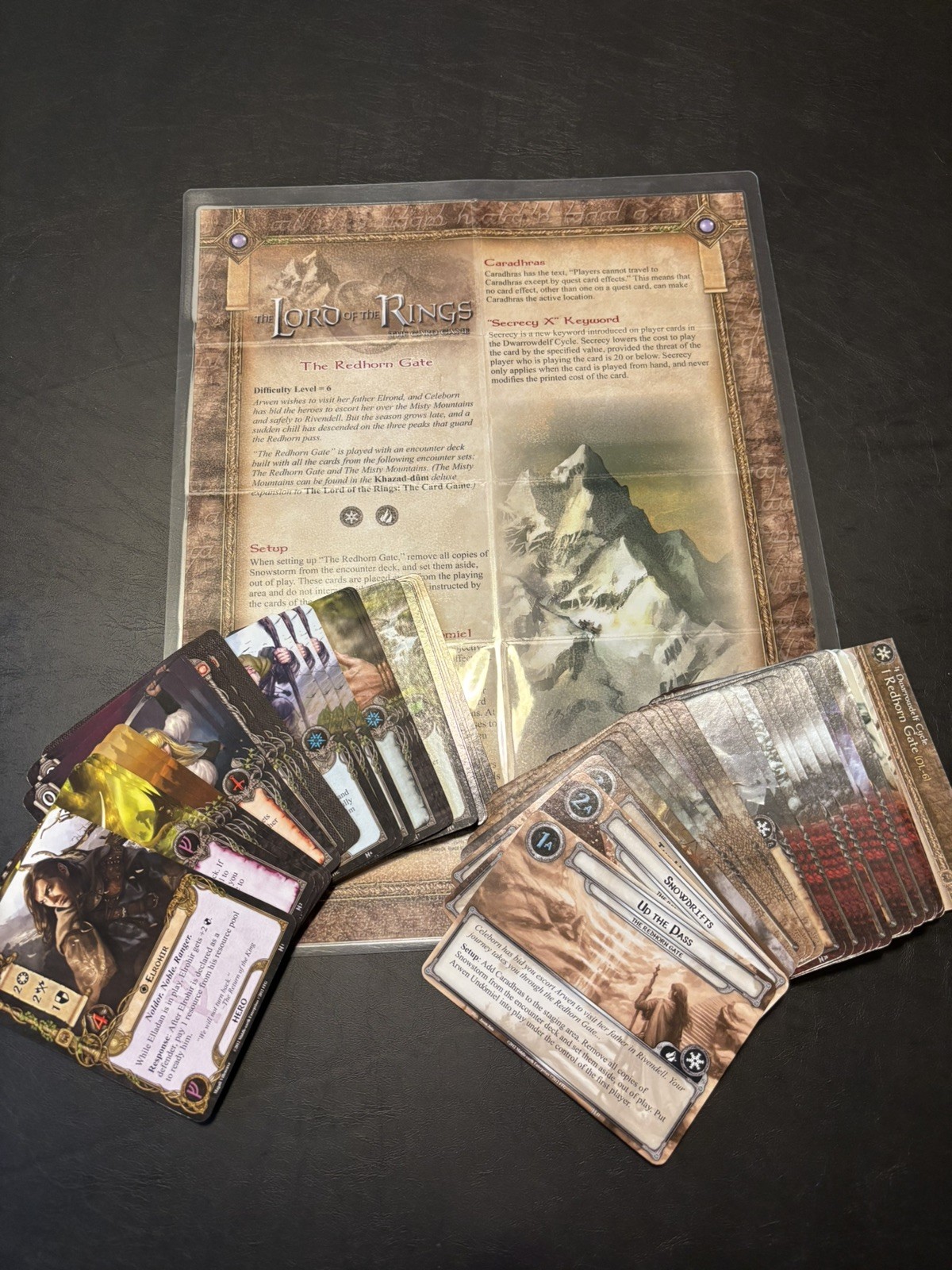 Lord of the Rings LCG – Complete Dwarrowdelf Cycle, Expansion + 6 APs