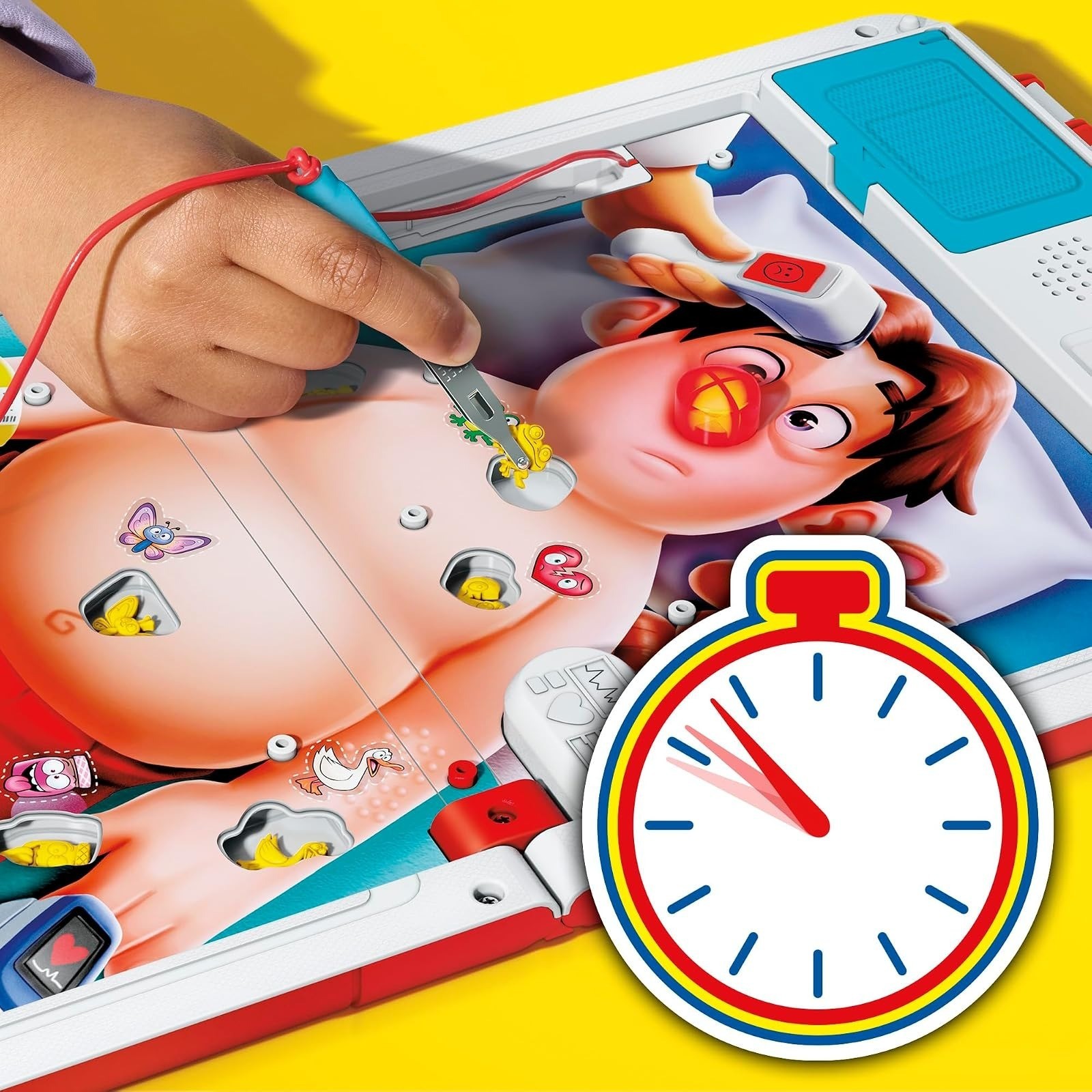 Operation Electronic Board Game with Carrying Case | Ages 6+ | 1+ Players