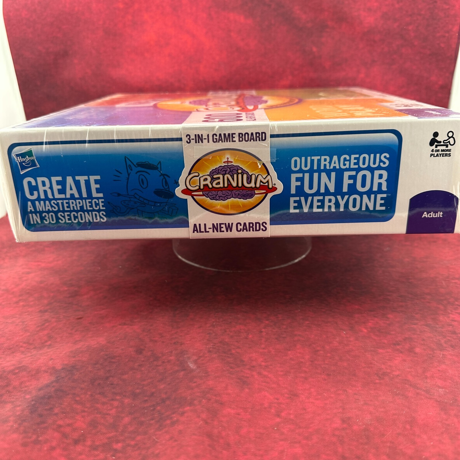 CRANIUM BOARD 3-in-1 GAME, 600 ALL- NEW CARDS, 2009, SEALED, 4 OR MORE PLAYERS