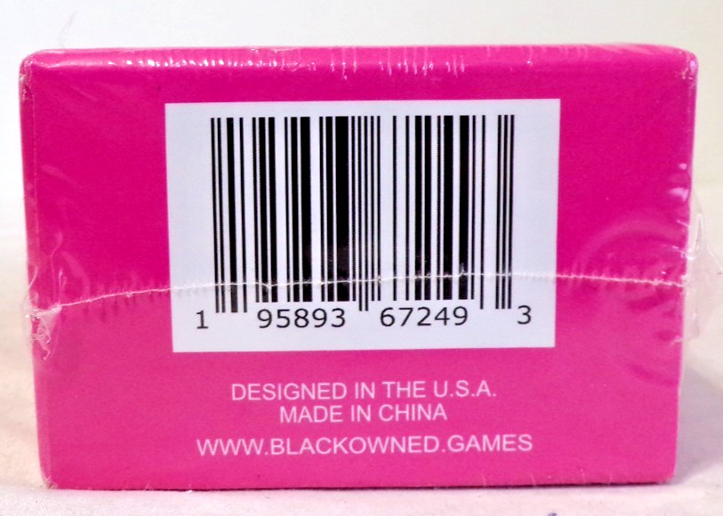 New Black Owned Adult Party Games – 5 Different Titles/Games – See Below