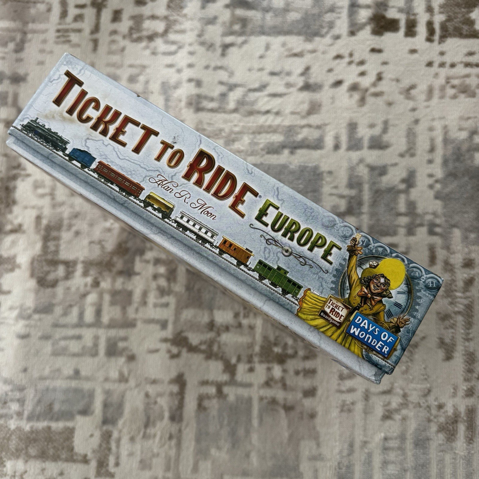 Days of Wonder Alan R. Moon Ticket To Ride Europe board game Complete