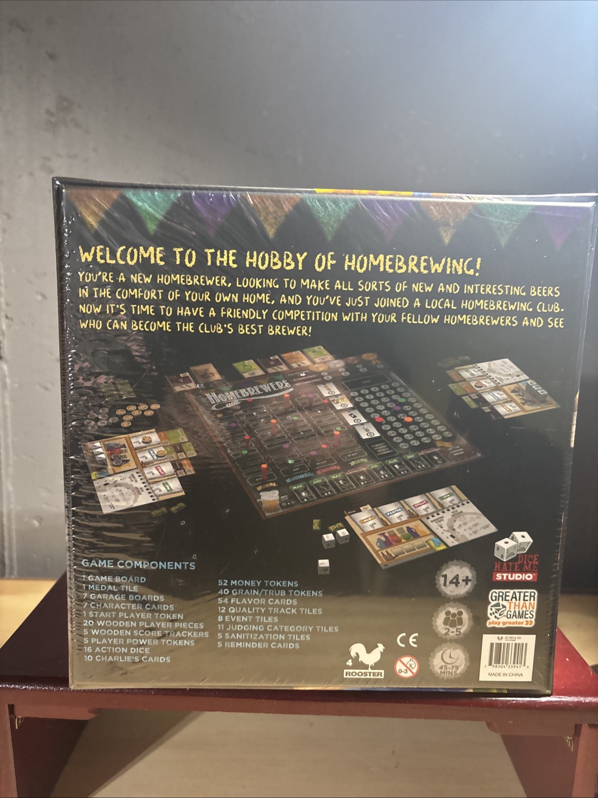 Homebrewers: A Dice Game Of Inventive Beers Greater Than Games New/Sealed