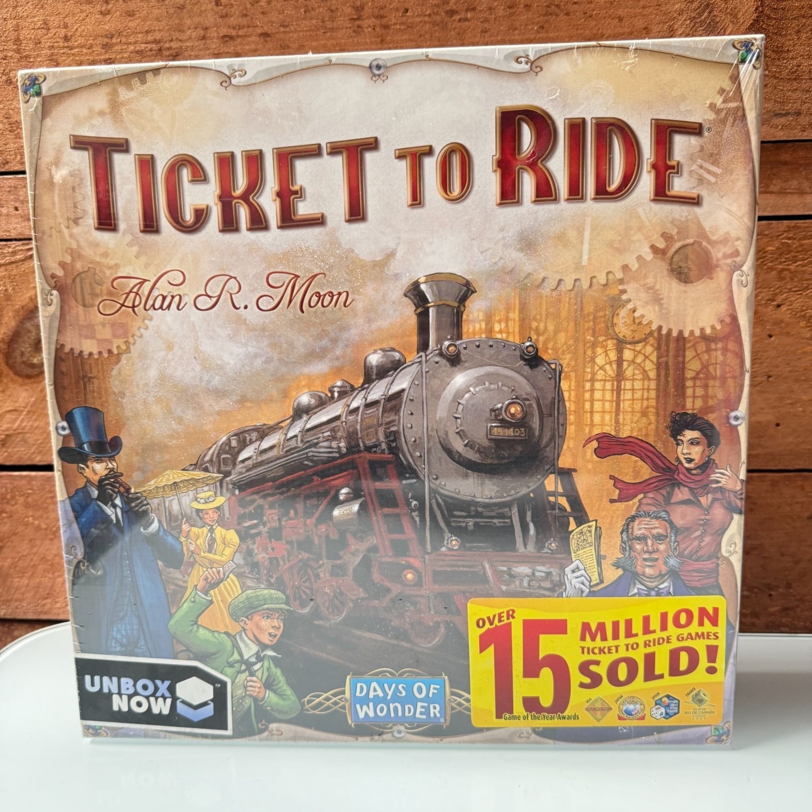 Ticket To Ride 15th Anniversary Edition Special Edition Days Of Wonder (Sealed)