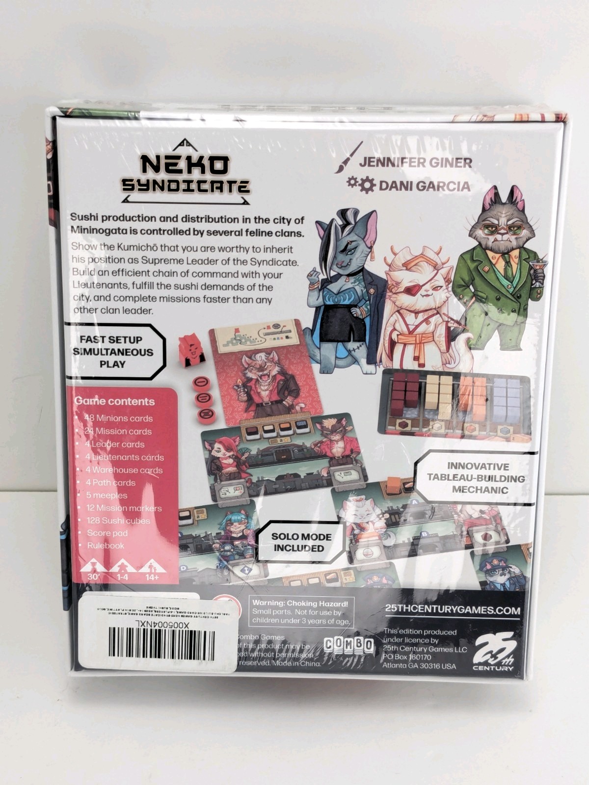 Neko Syndicate Card Board Game 25th Century Games