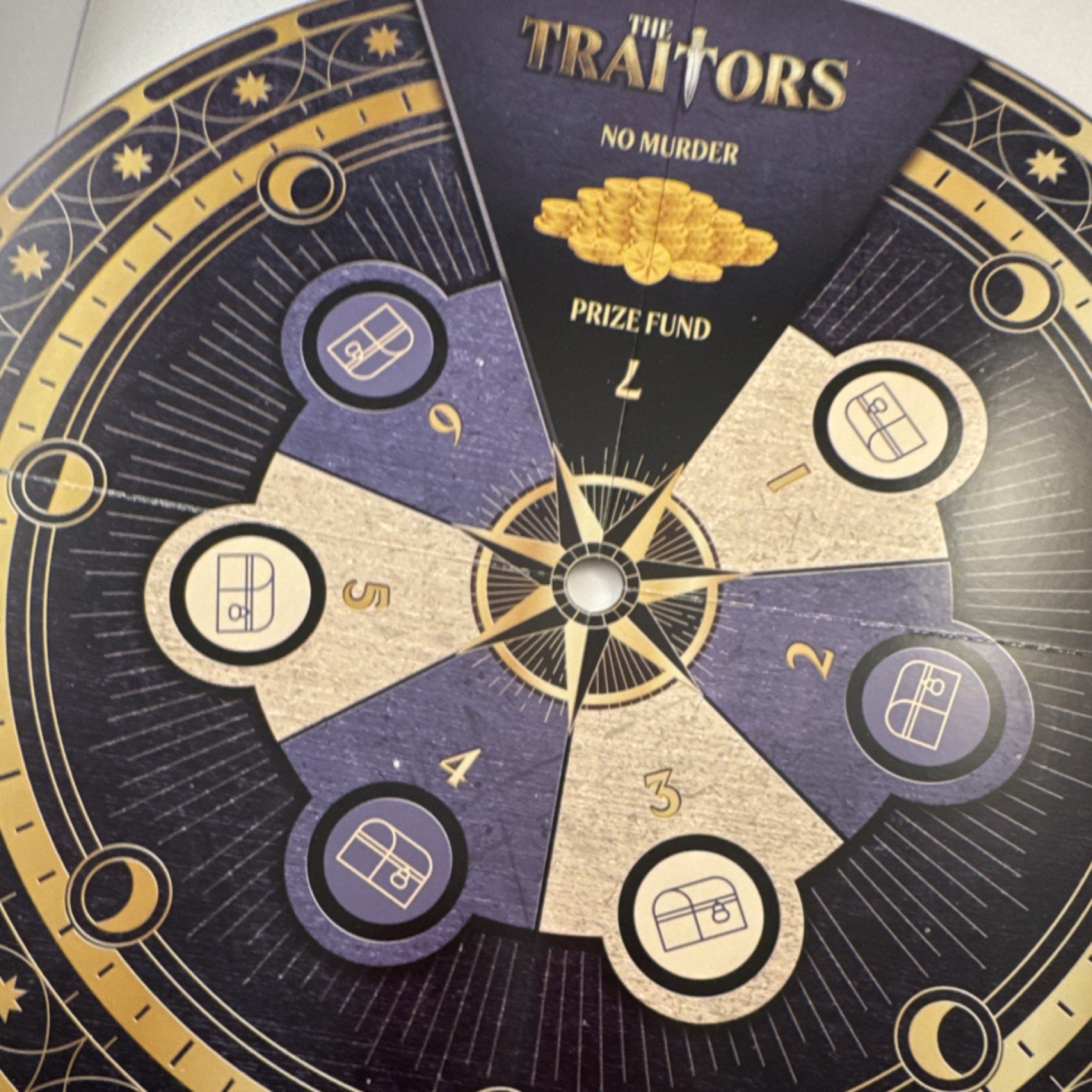 The Traitors Game Board Game Complete Set 4-6 Players Ages 12+ Blindfolds