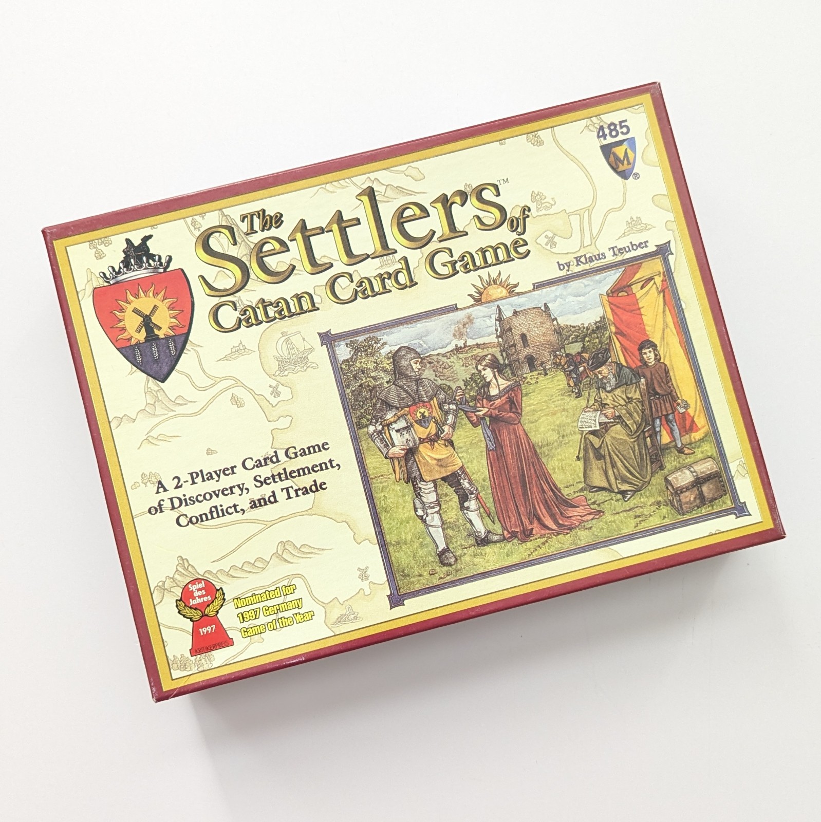 The Settlers of Catan Card Game – Set 485 Mayfair Games Complete EUC Vintage