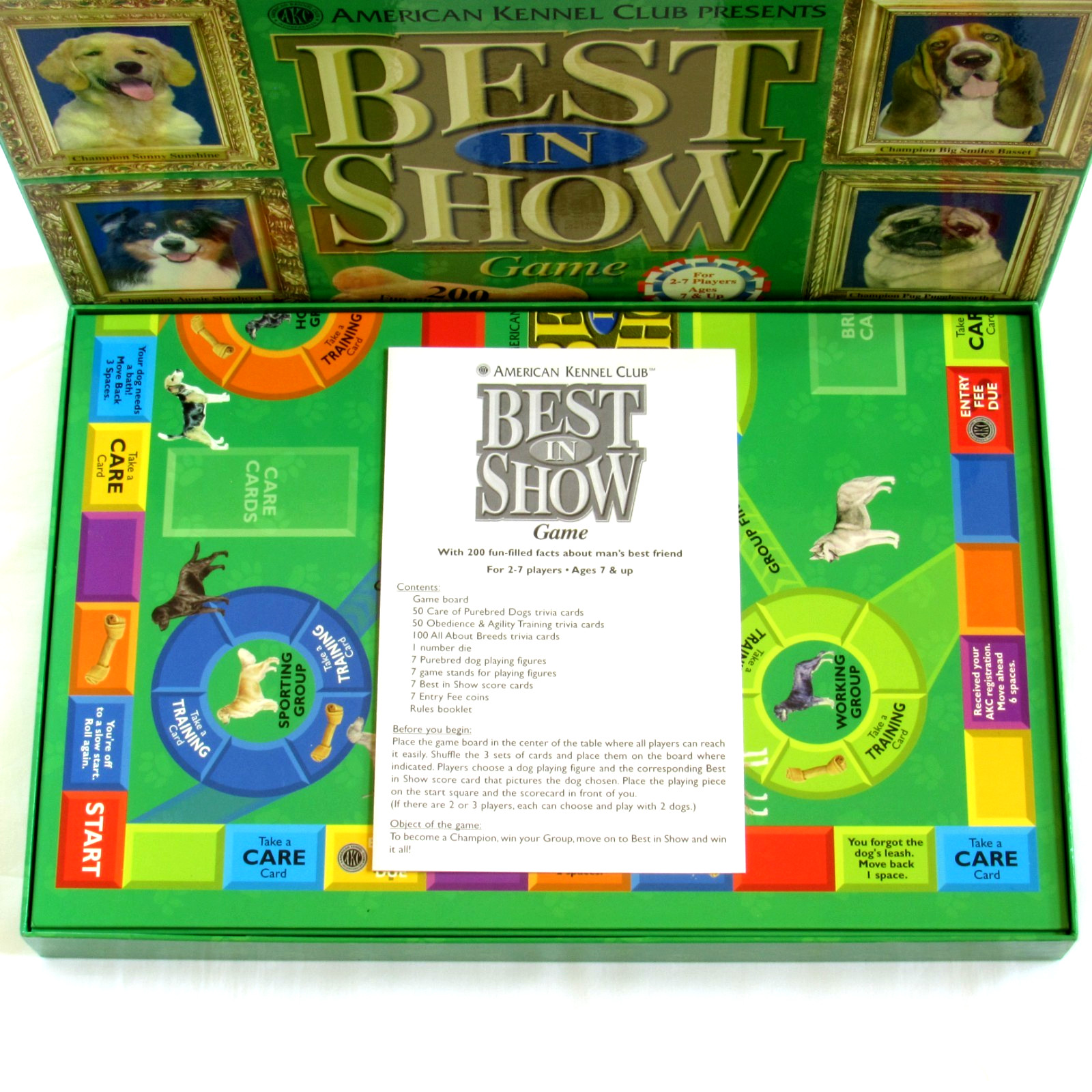 American Kennel Club Presents Best In Show Board Game Complete