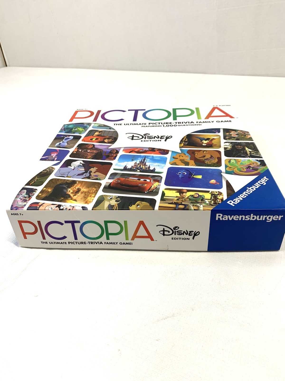 Pictopia: Disney Edition Trivia Board Game Family 1000+ Questions COMPLETE