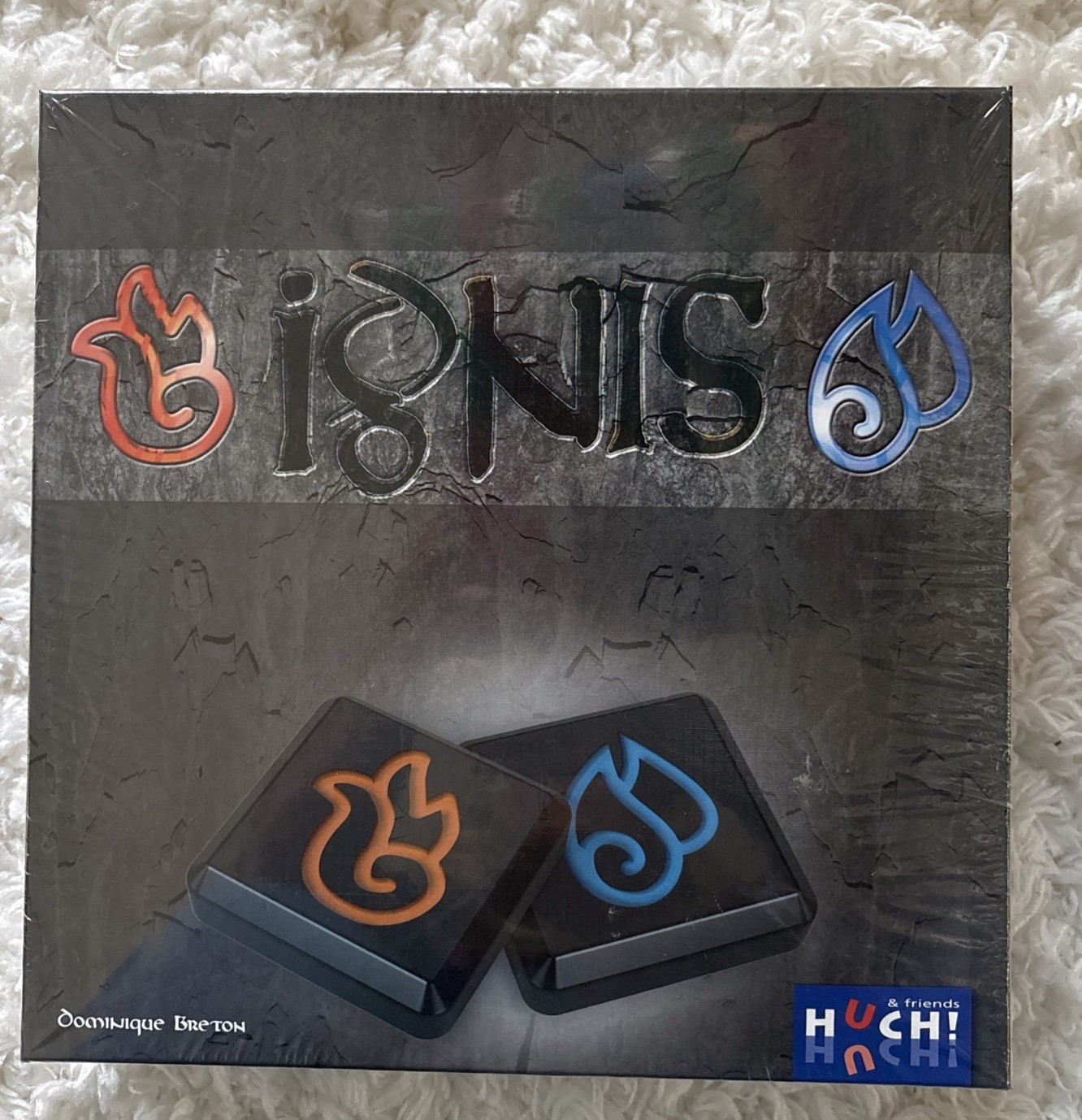 Rare2013 Forgenext HUCH&FRIENDS Board Game IGNIS Fire Water ELEMENTAL BATTLE NEW