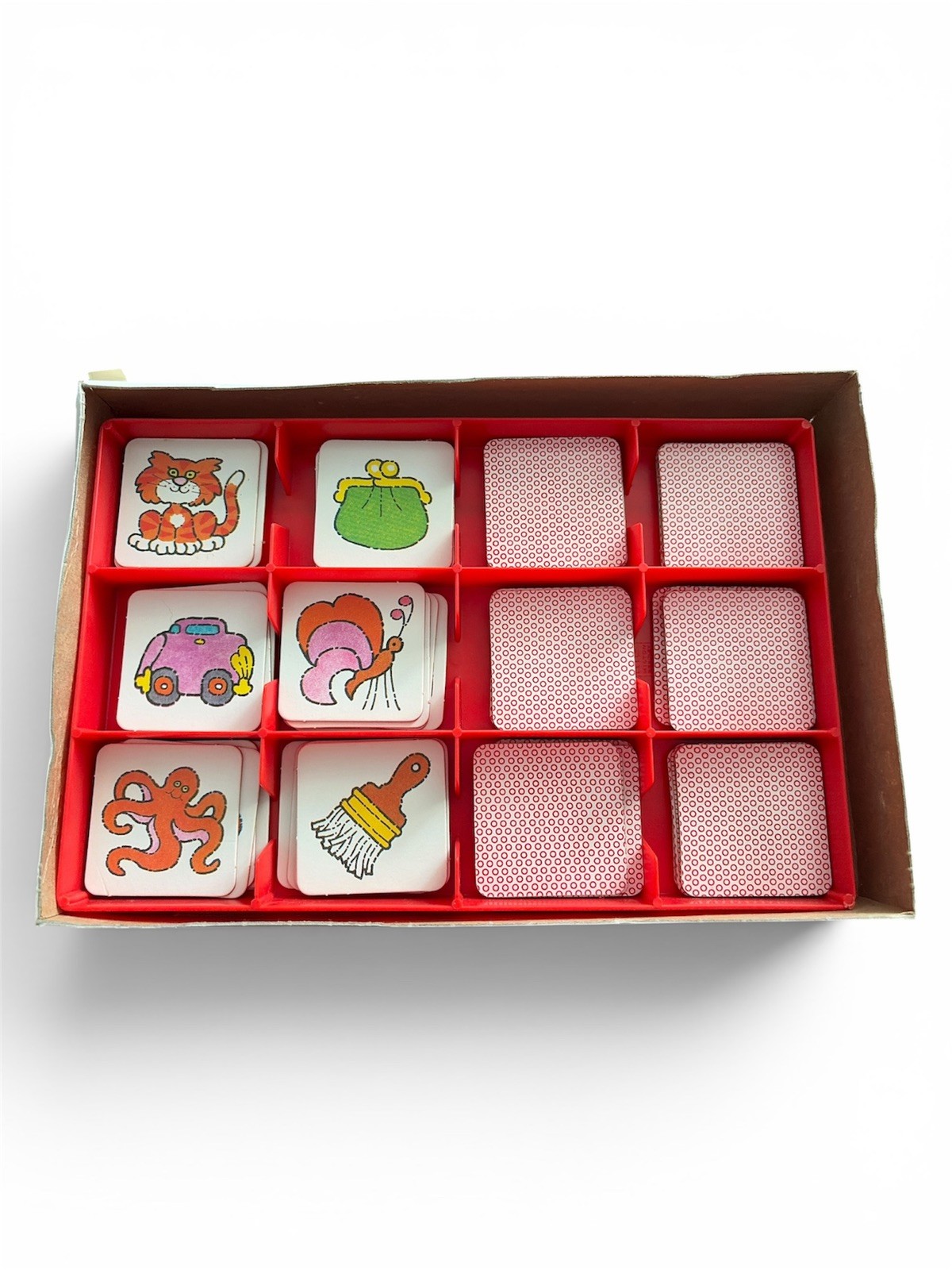 Vintage Milton Bradley 1986 The Original Memory Card Matching Game 4664 Vintage