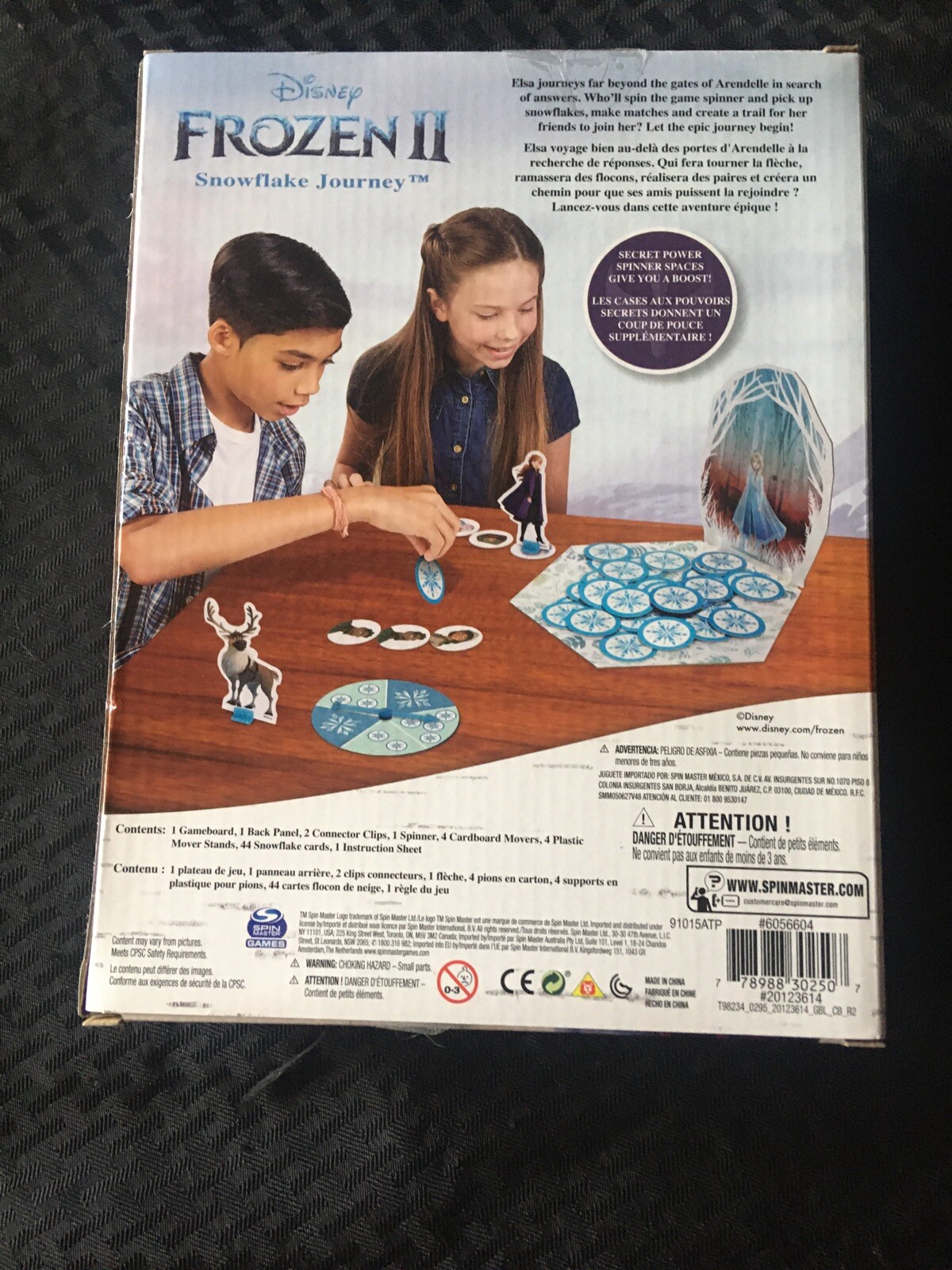 Disney FROZEN 2 Snowflake Journey Board Game – New/Sealed – FREE SHIPPING