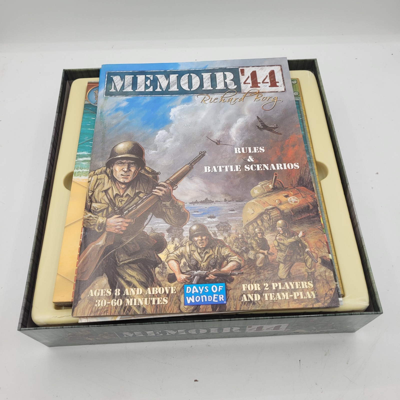 Days of Wonder Memoir ’44 Board Game – Richard Borg Preowned, Complete