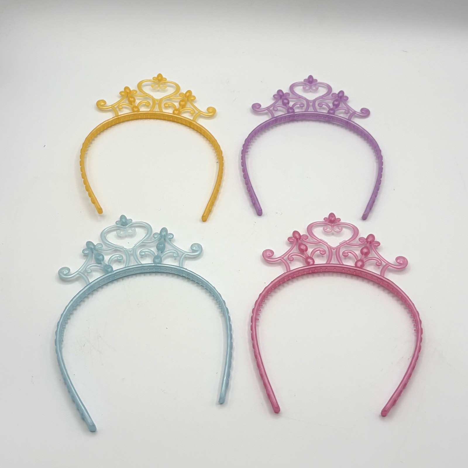 Disney Dazzling Princess Ages 4-Up 2-4 Players Replacement Parts 4 Headbands
