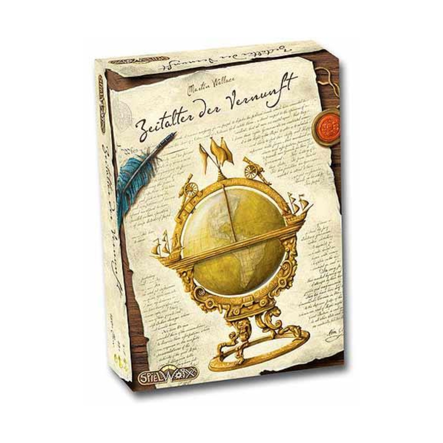 Spielworxx Boardgame Zeitalter der Vernunft (Age of Reason, German Box VG+/EX