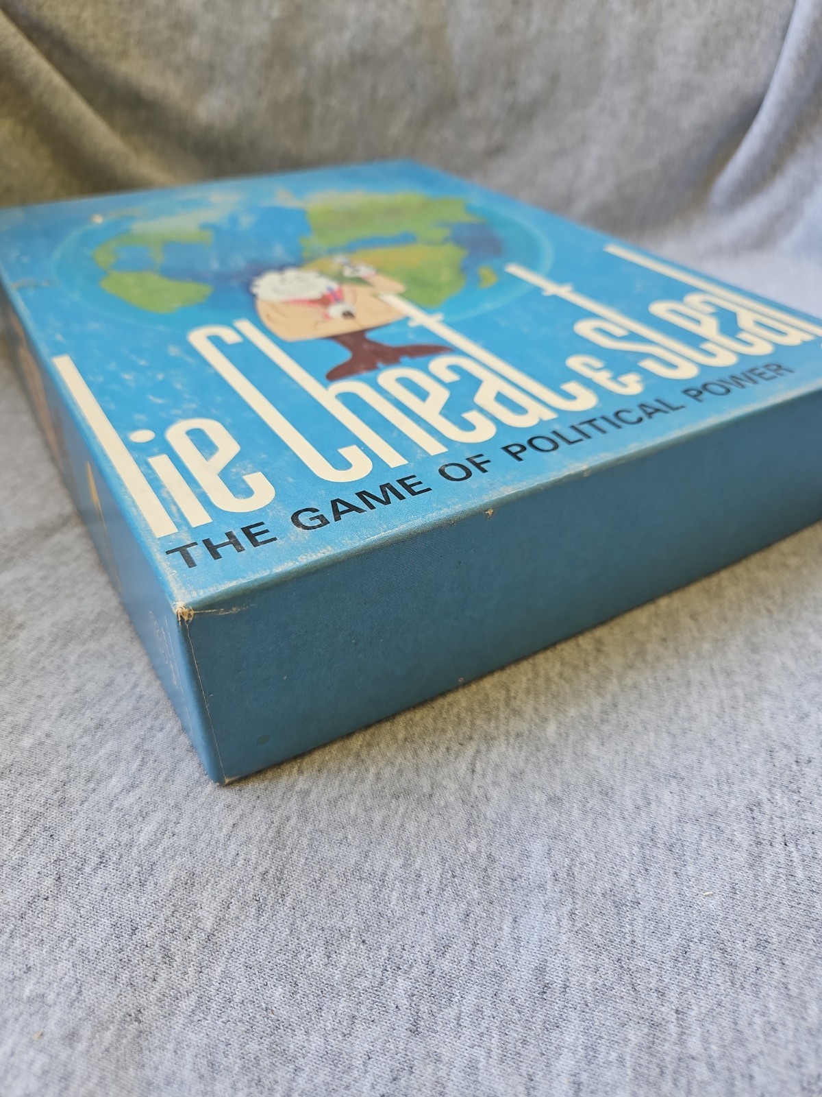 Lie Cheat and Steal The Game Of Political Power Vintage 1971 Reiss Board Game