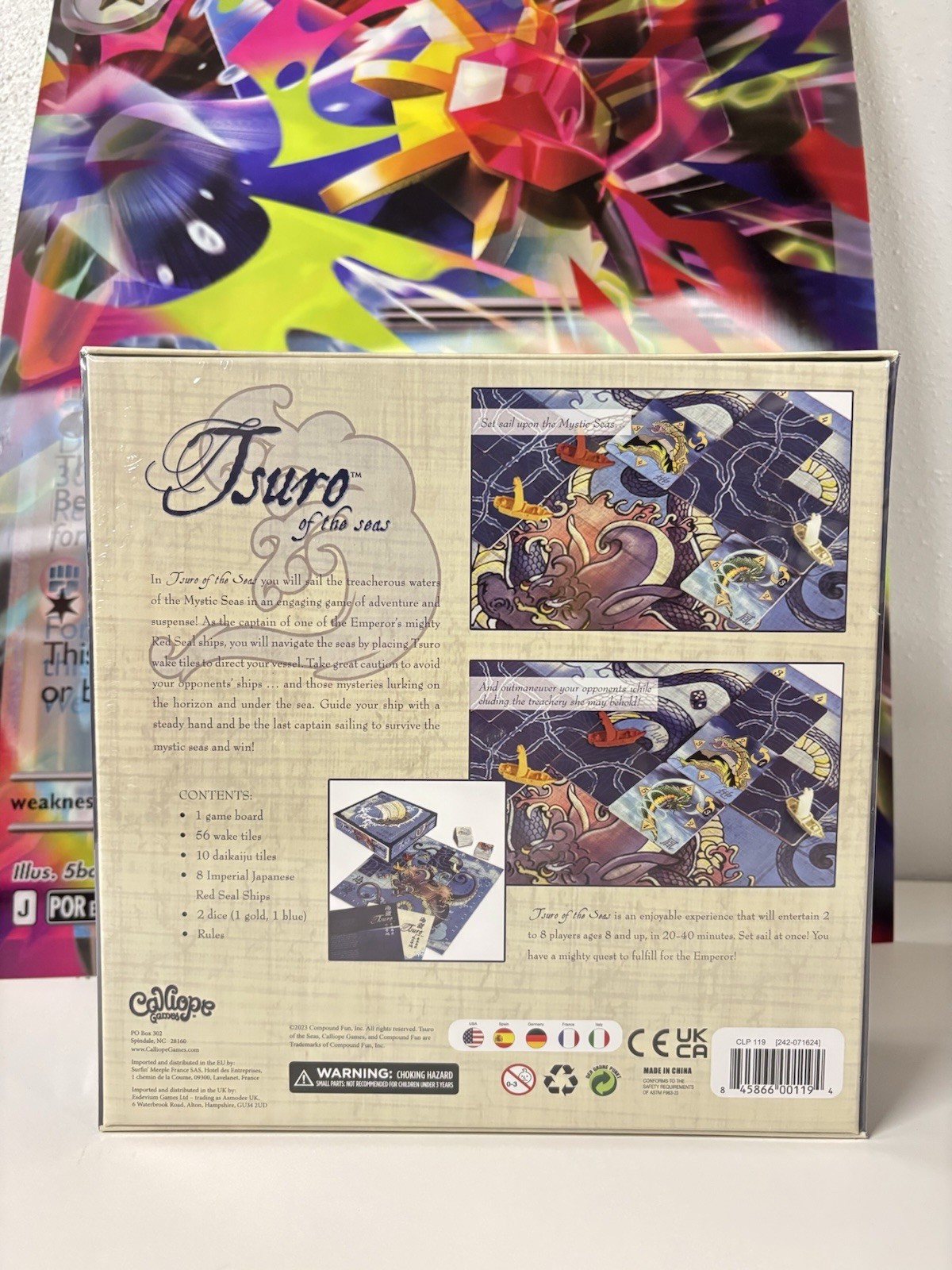 Brand New Tsuro of the Seas A Game of Treacherous Waters Calliope Strategy