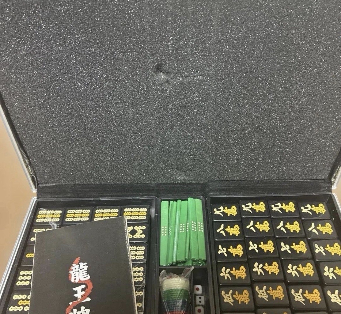 Louis Vuitton pattern Mahjong Tiles Set Sega rare limited Japan