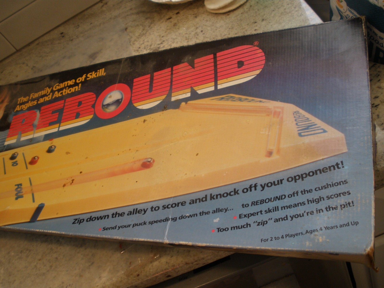 VINTAGE TYCO 1990 REBOUND GAME IN BOX