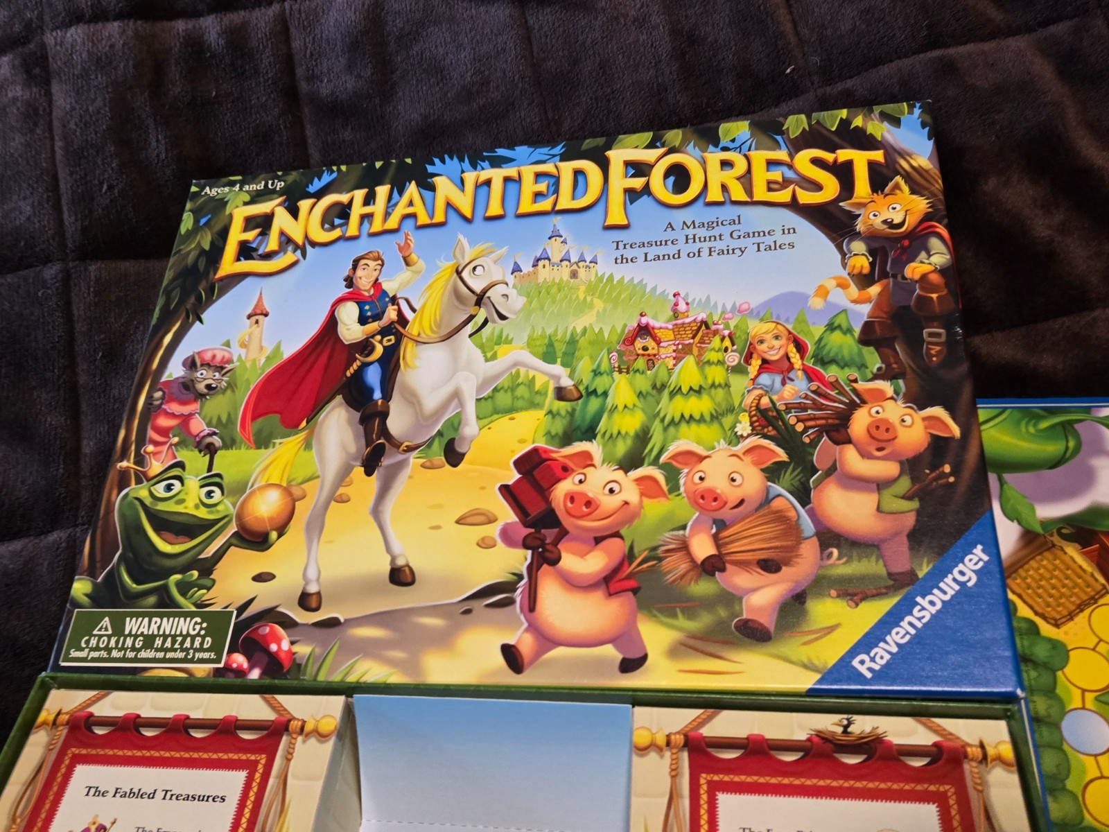 Enchanted Forest Board Game – 1994 Ravensburger – Complete