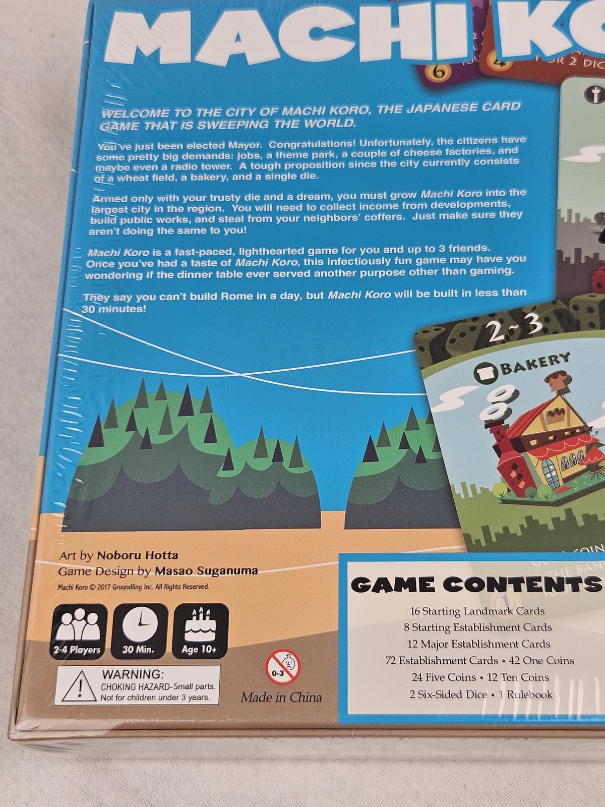Machi Koro Board Game IDW Pandasaurus Games New Sealed 2-4 Players