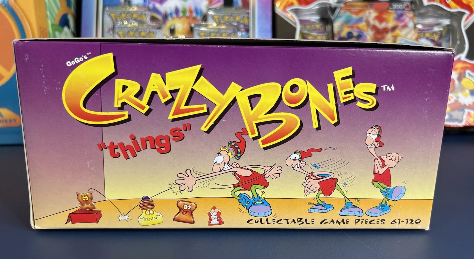 CRAZY BONES THINGS DISPLAY BOX W 36 SEALED PACKS Classic GoGo’s Crazy Bones