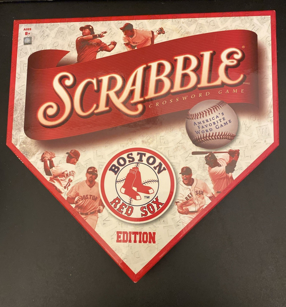 2007 Boston Red Sox Scrabble Game Baseball Word fun Sababa toys COMPLETE
