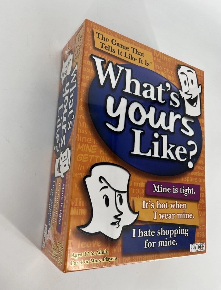 What’s Yours Like? Family Party Board Game Funny 2007 – BRAND NEW & SEALED