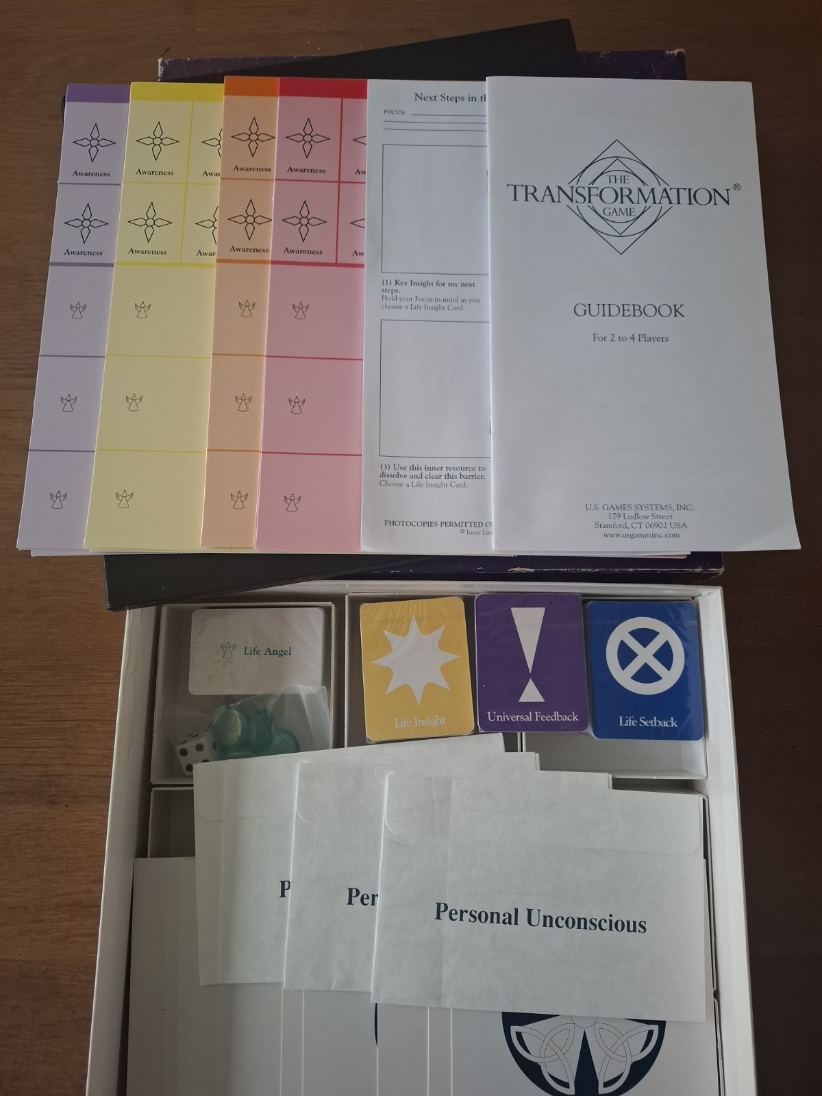 The Transformation Game US Games Systems Kathy Tyler 1987 NOS