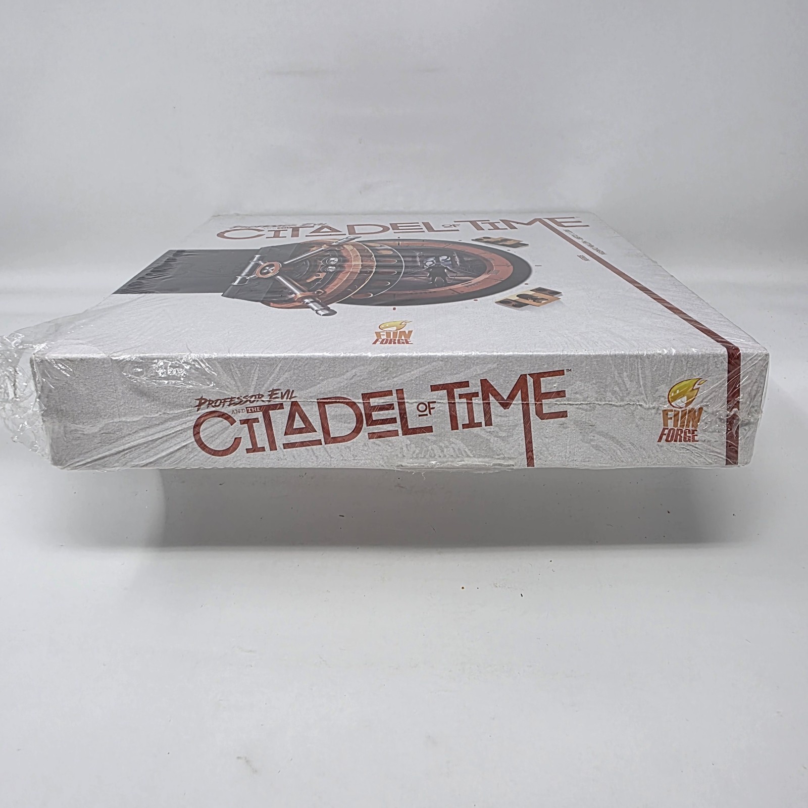 Professor Evil and The Citadel of Time Fun Forge 2017 Sealed Wrapping Has Flaws