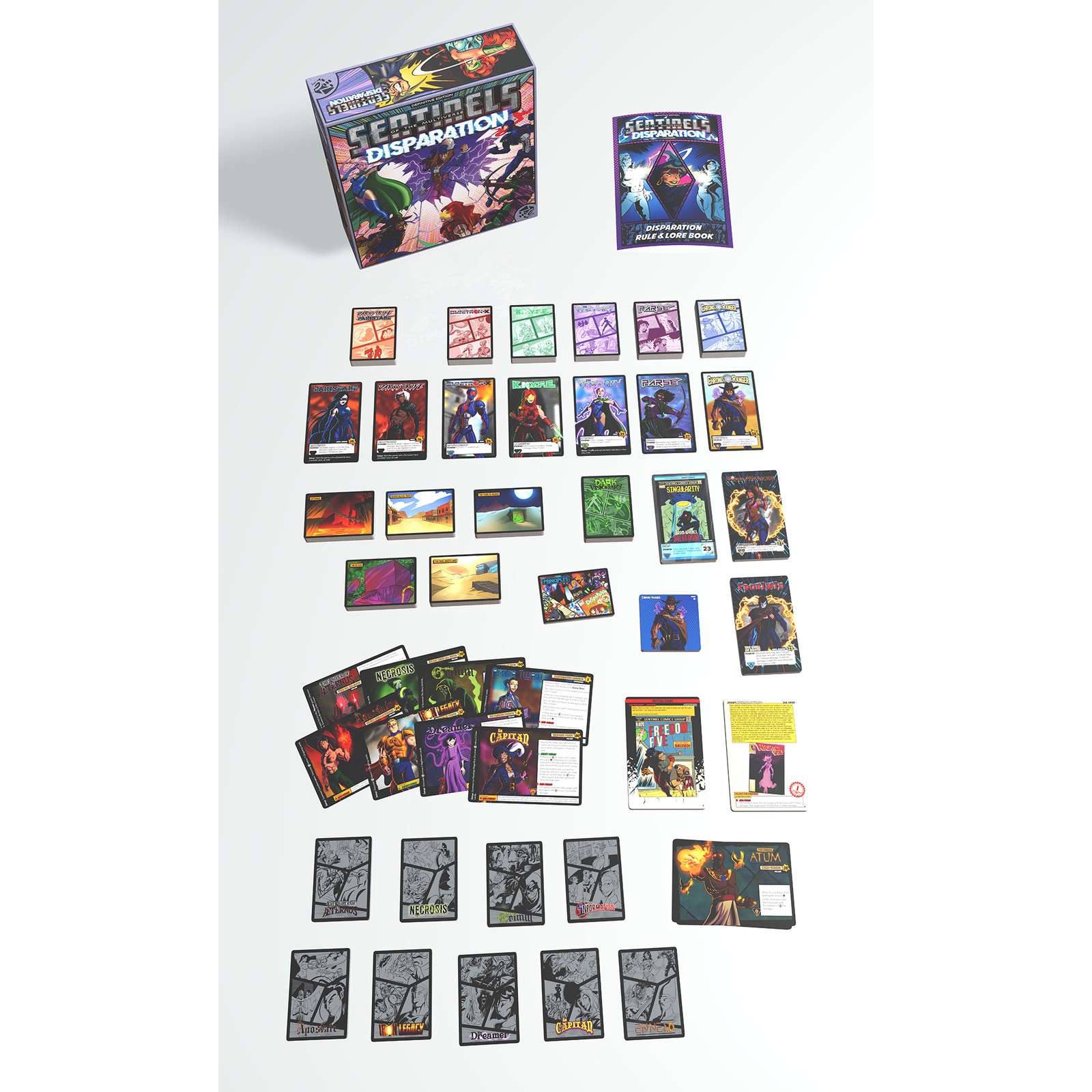 Greater Than Games Sentinels of the Multiverse Disparation Board Game Expansion