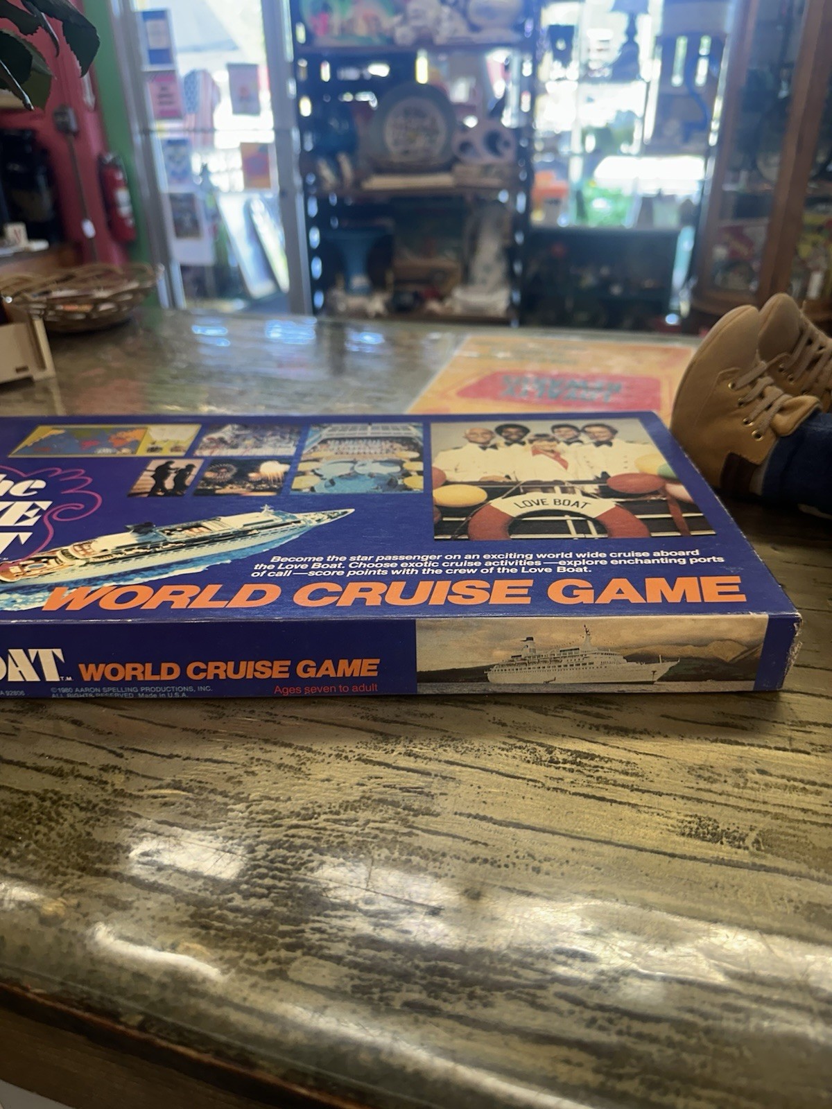 Vtg 1980 The Love Boat Board Game World Cruise 100% Complete Very Nice See Pics!