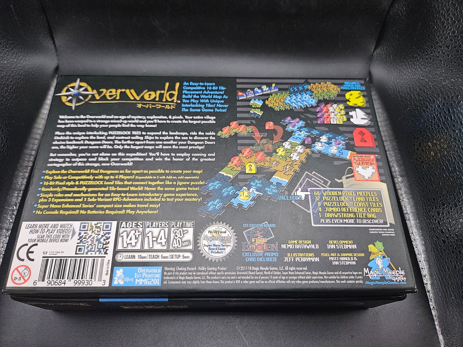 Magic Meeple Games Overworld Super Nano Series Board Game in Box