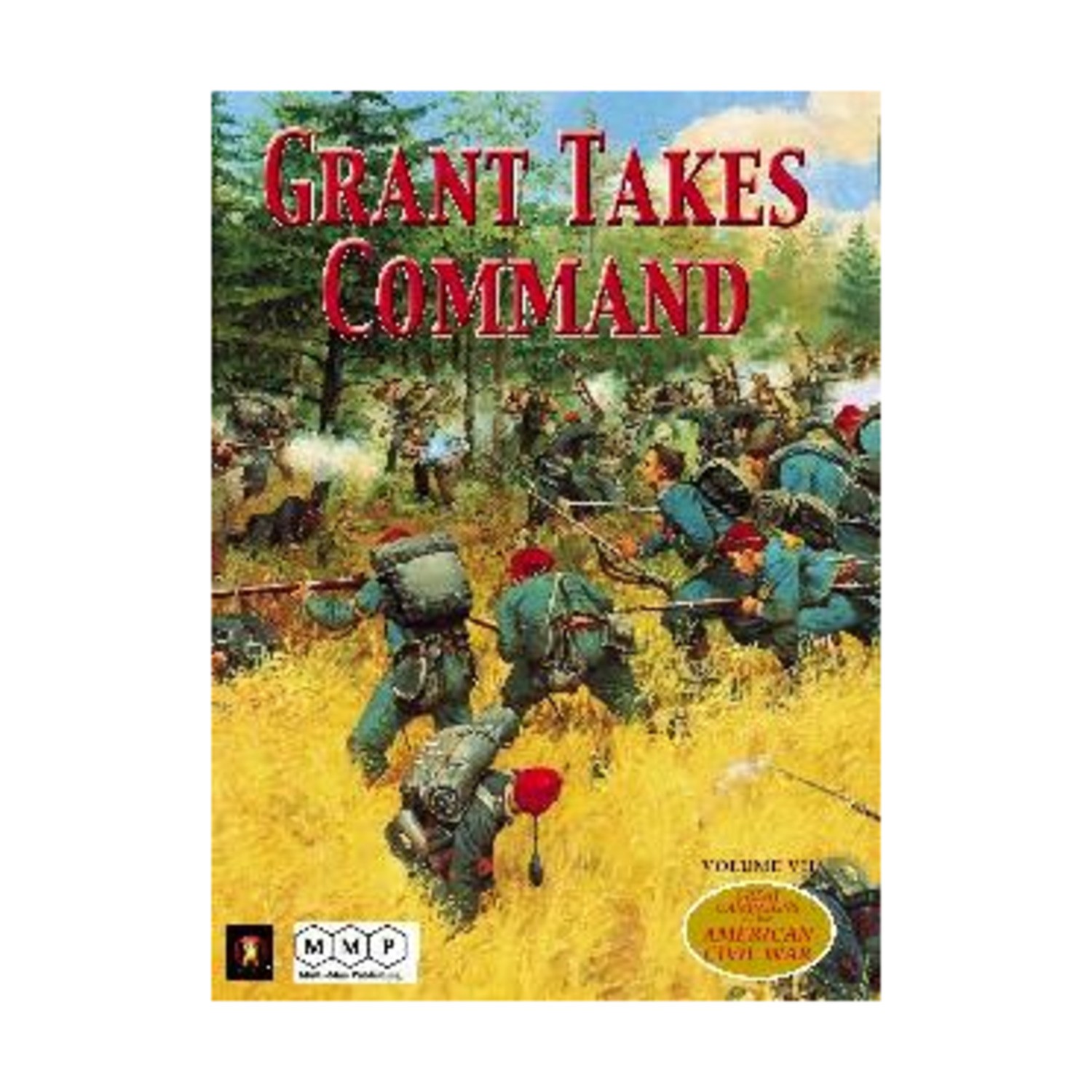 Multiman Wargame Grant Takes Command Box VG+/NM