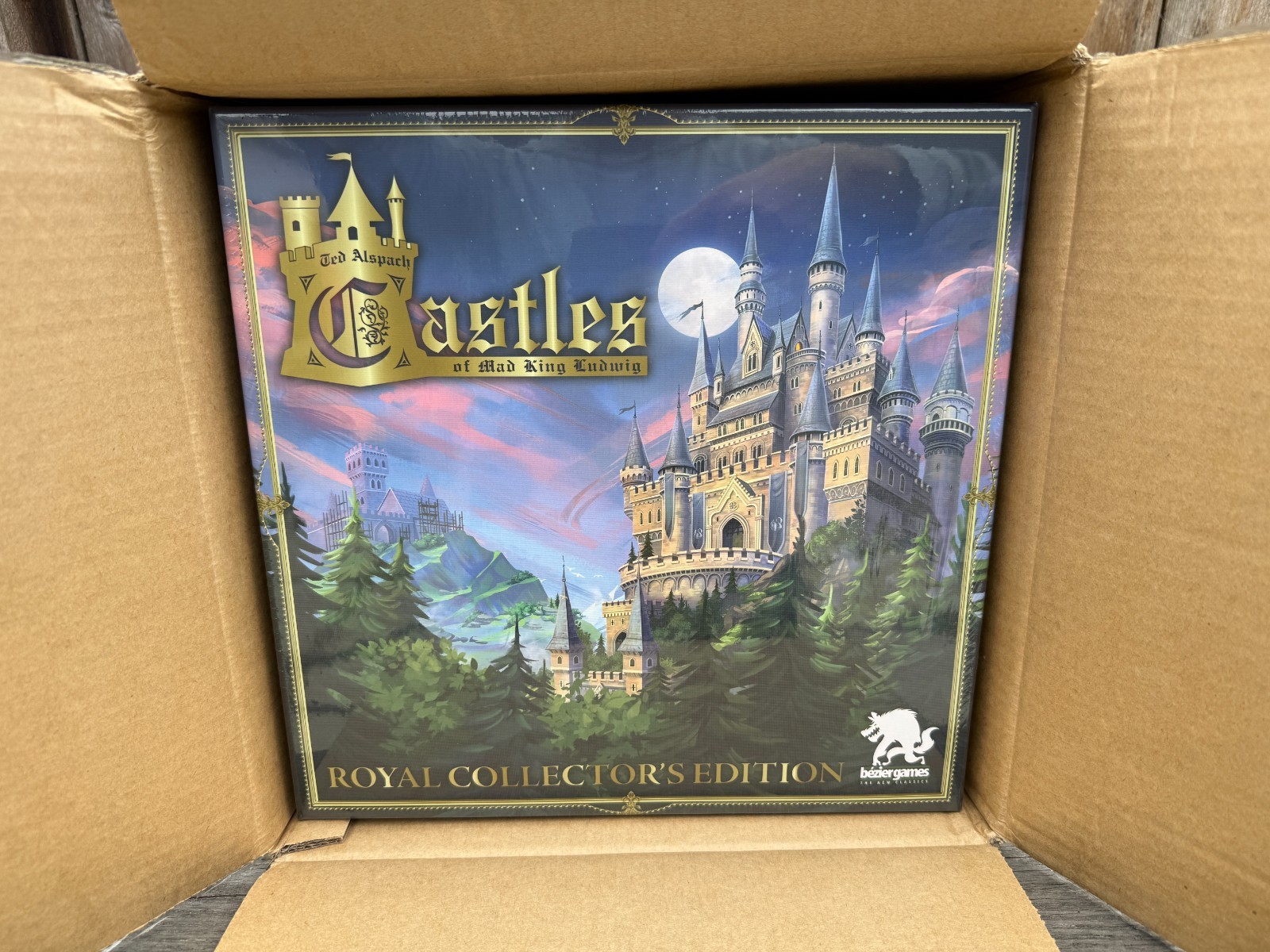 SEALED Bezier Games CASTLES OF MAD KING LUDWIG Royal Collector’s Edition *NIB*