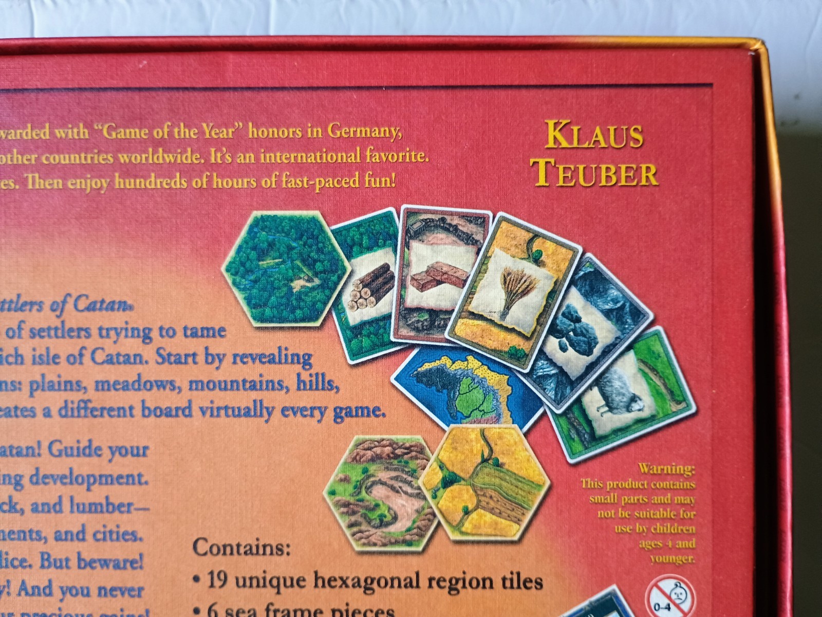 The Settlers Of Catan 3061 Mayfair Games 2007 4th Edition Board Game