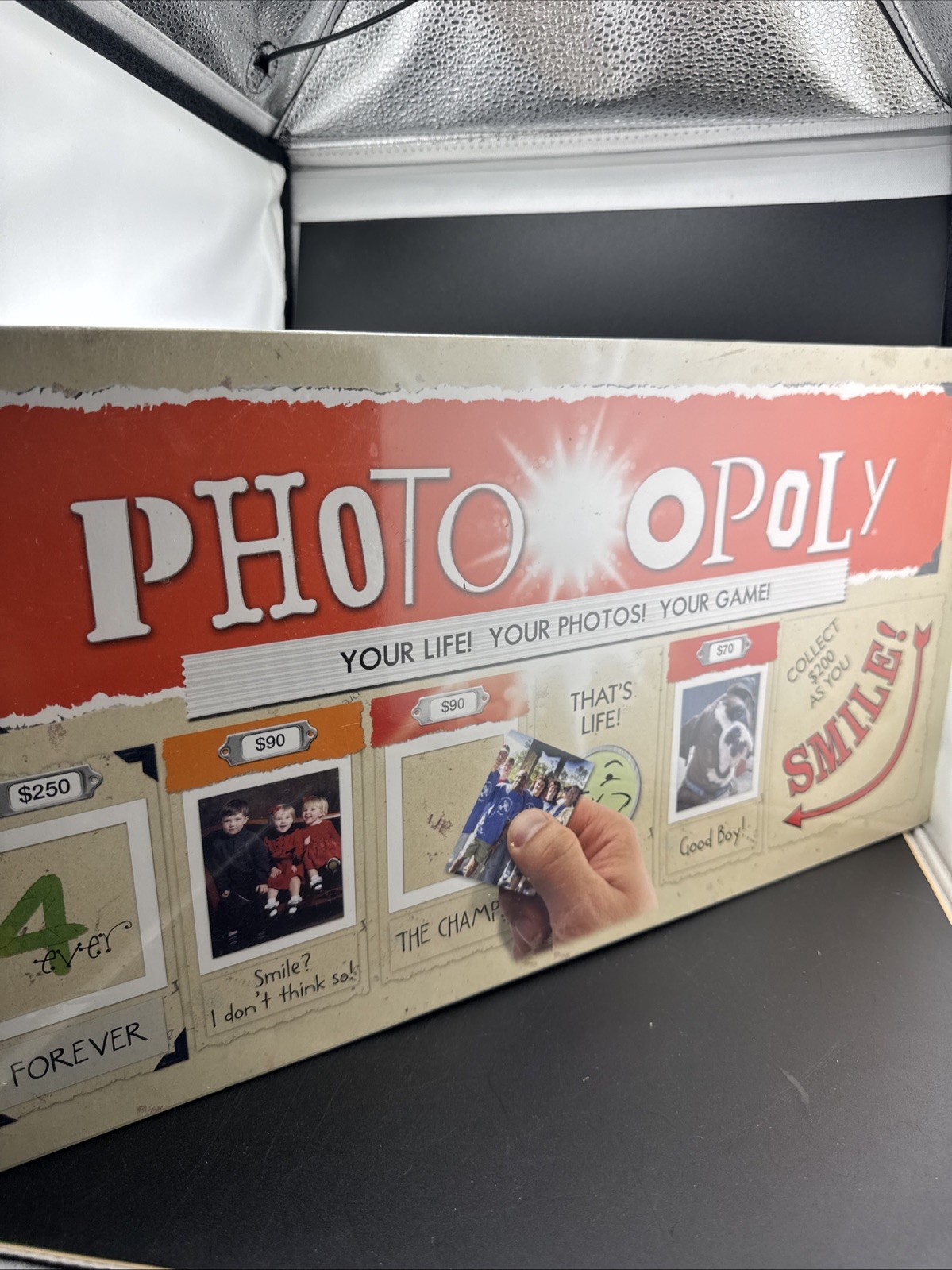 Late for the Sky PHOTO OPOLY PHOTOPOLY CREATE YOUR OWN Monopoly Board Game 📦