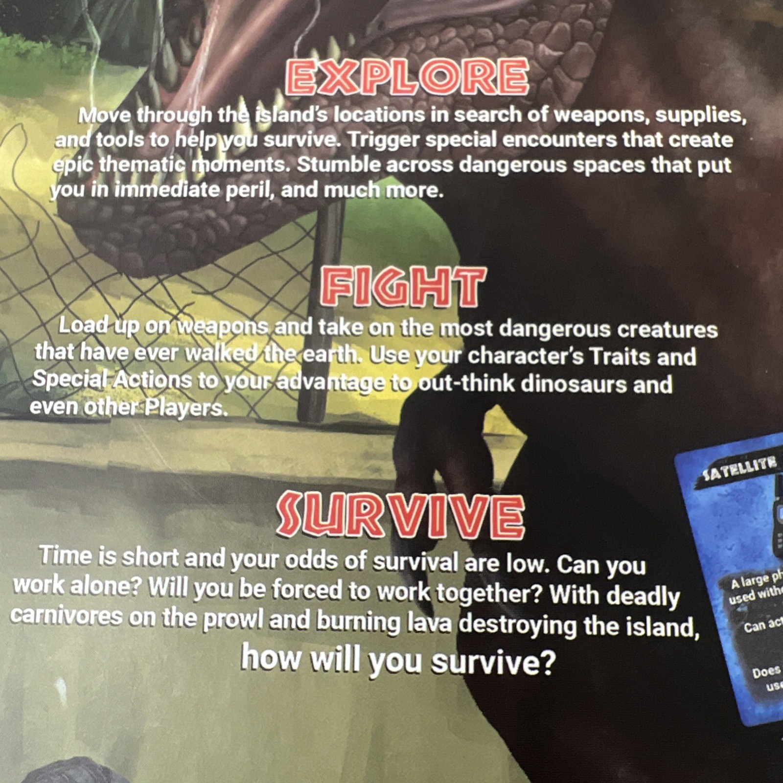Sauria by Millian Games-The Dinosaur Park Survival Game READ DESCRIPTION Rare
