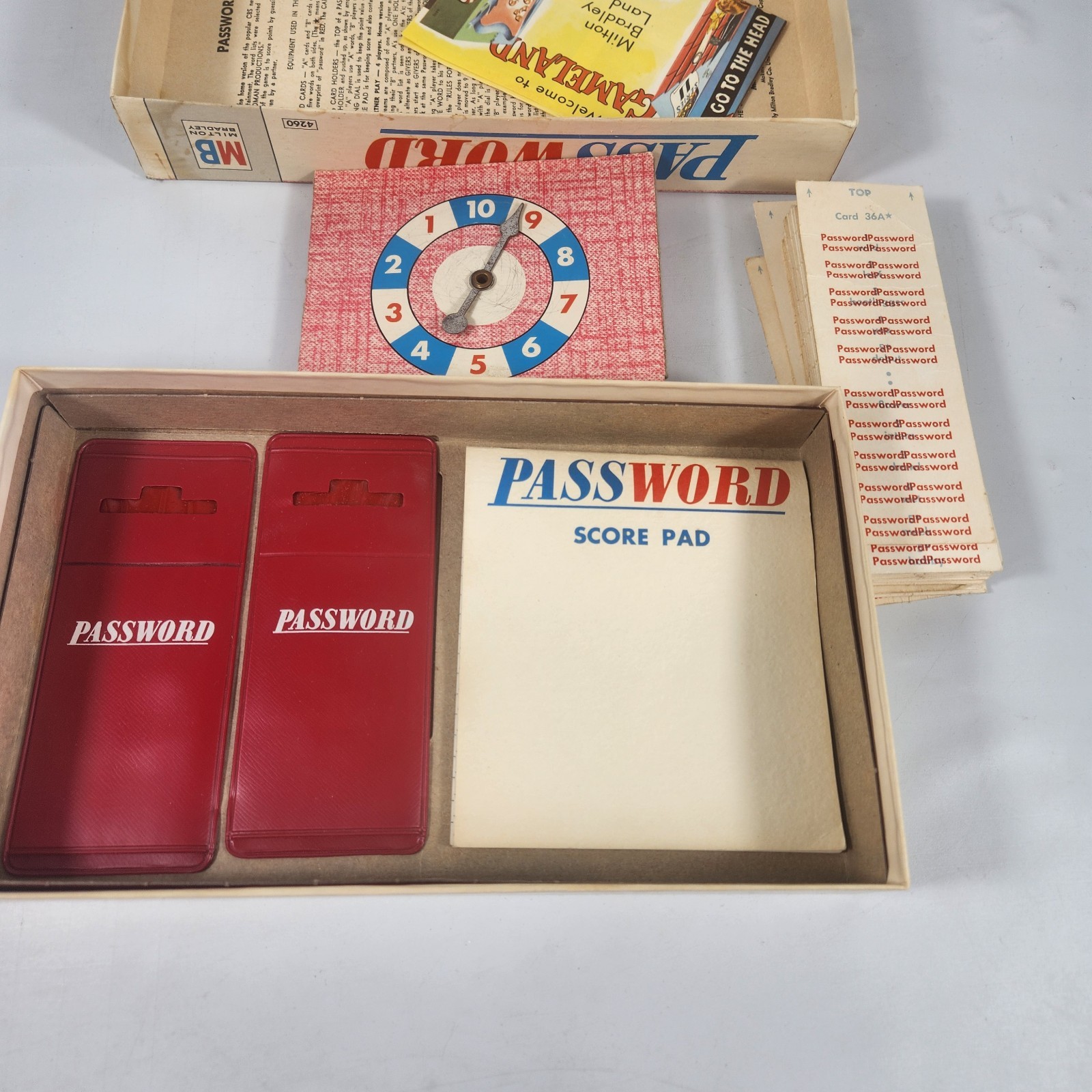 Password Vol. 3 Vintage 1963 Board Game 4260 MB Original Box Complete
