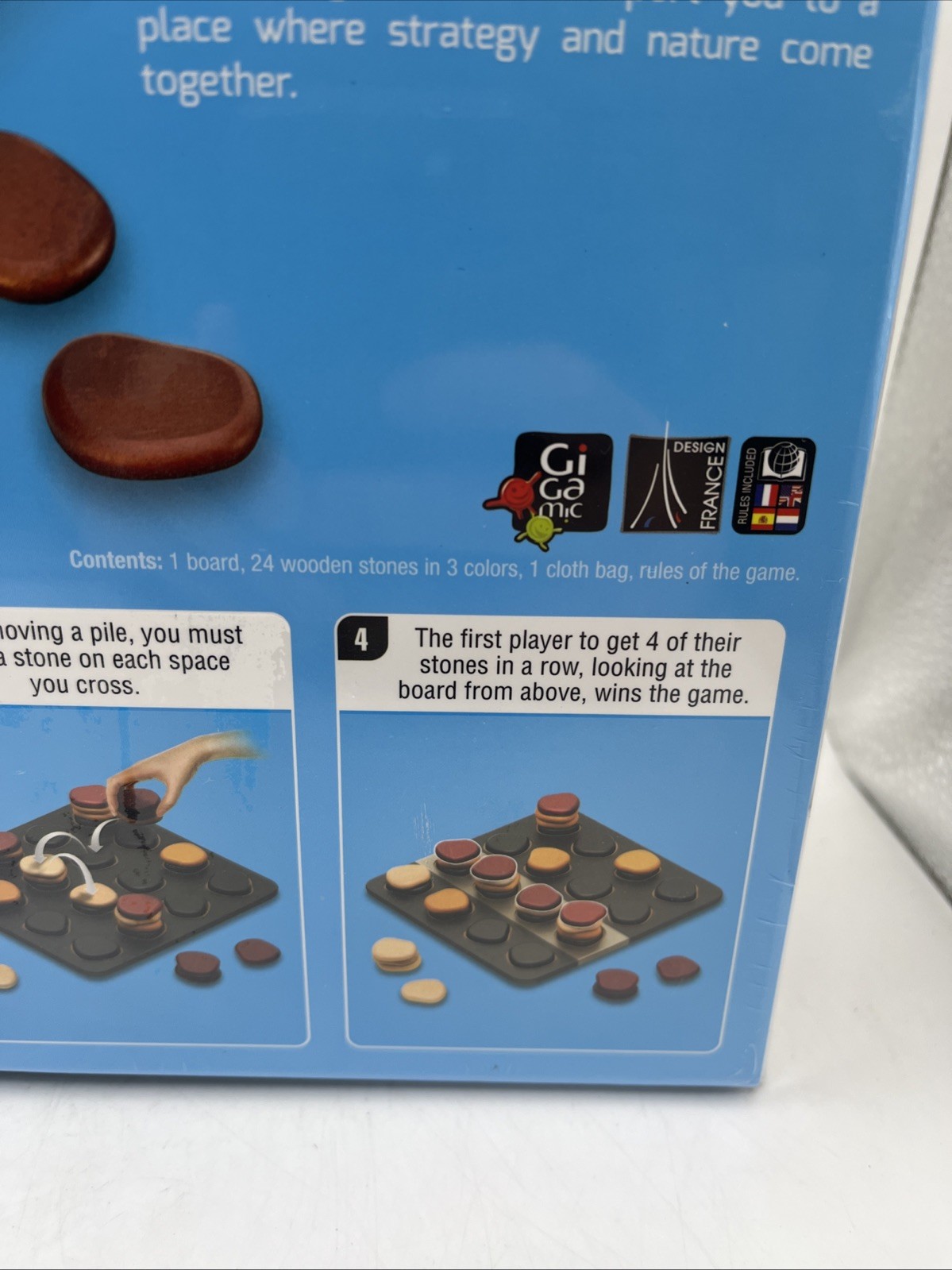 Gigamic Qawale Abstract Strategy Game for Adults Family Factory Sealed Rare HFT