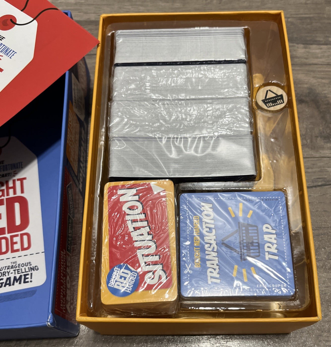 Bought Red Handed |The Outrageous Story-Telling Game Let Your Imagination Win!!