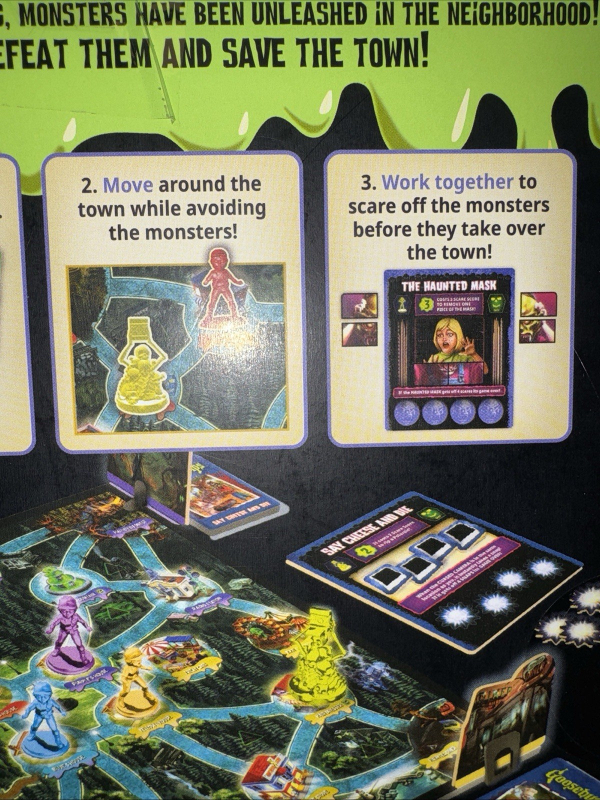 Goosebumps The Game Spooky Cooperative Monster Board Game for Kids Ages 8+ new