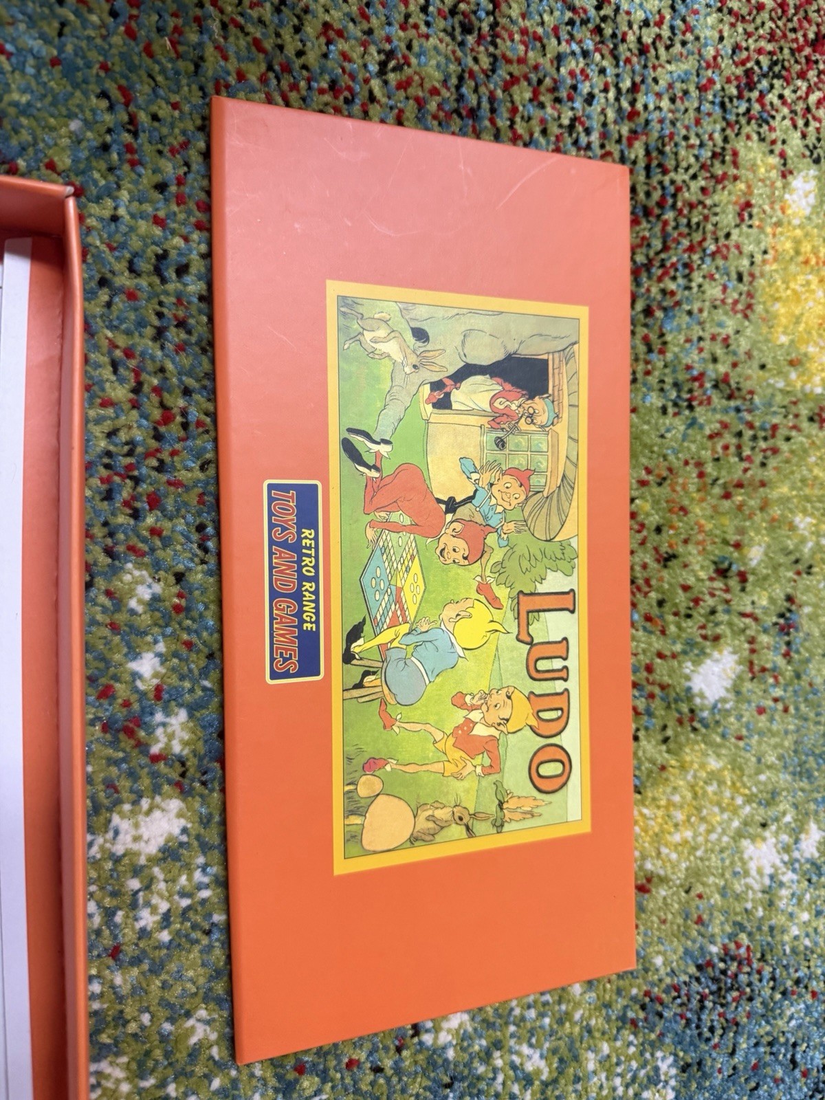 LUDO BOARD GAME Elves OPEN REPRODUCTION Retro Range Toys & Games